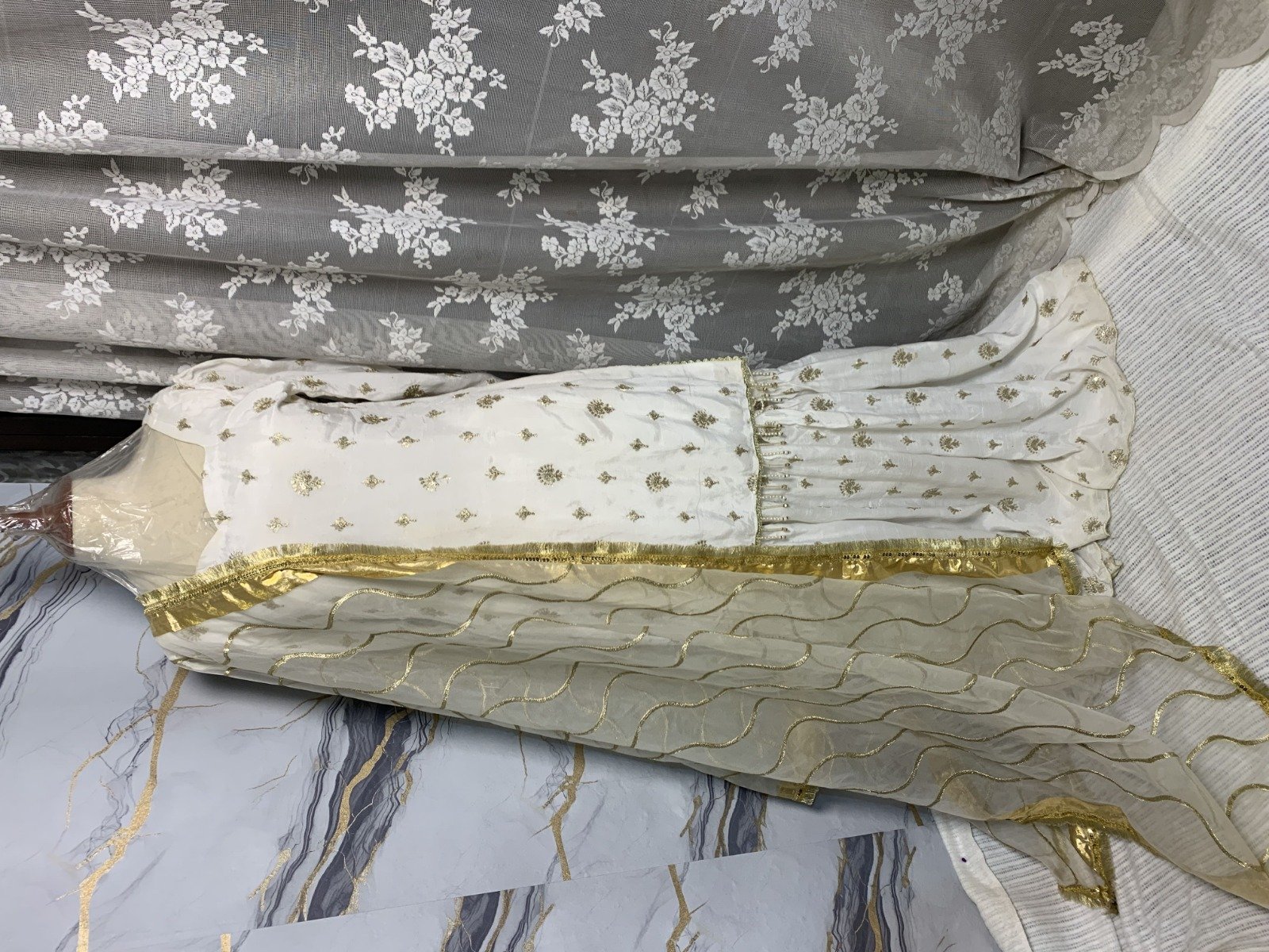 Formal Wear Nikkah Gharara Set - Image 3