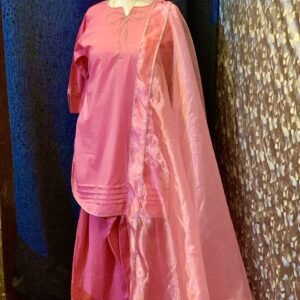 Elegant Pink 3-Piece Suit