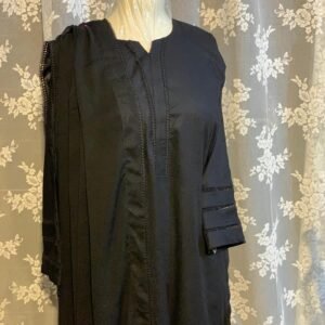 Black Casual- Premium lawn