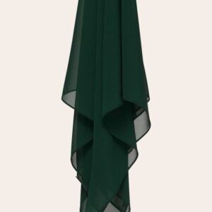 Forest Emerald Georgette Hijab