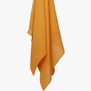 Mustard Gold Georgette Hijab