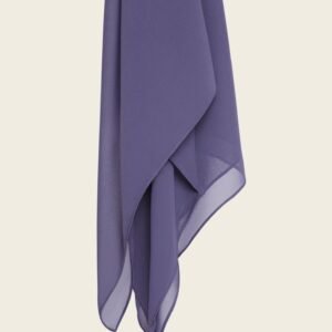 Dusty Iris Georgette Hijab