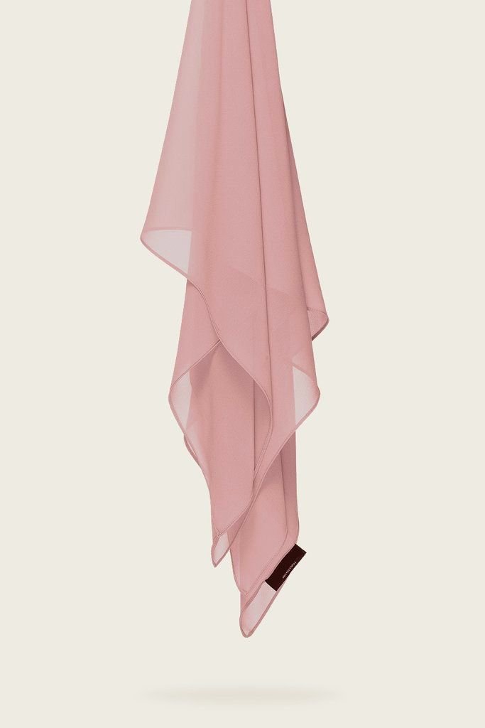 Blush Petal Georgette Hijab