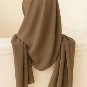 Toasted Mocha Georgette Hijab